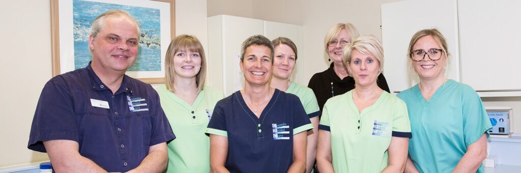 Coombe Dental Care staff group pic